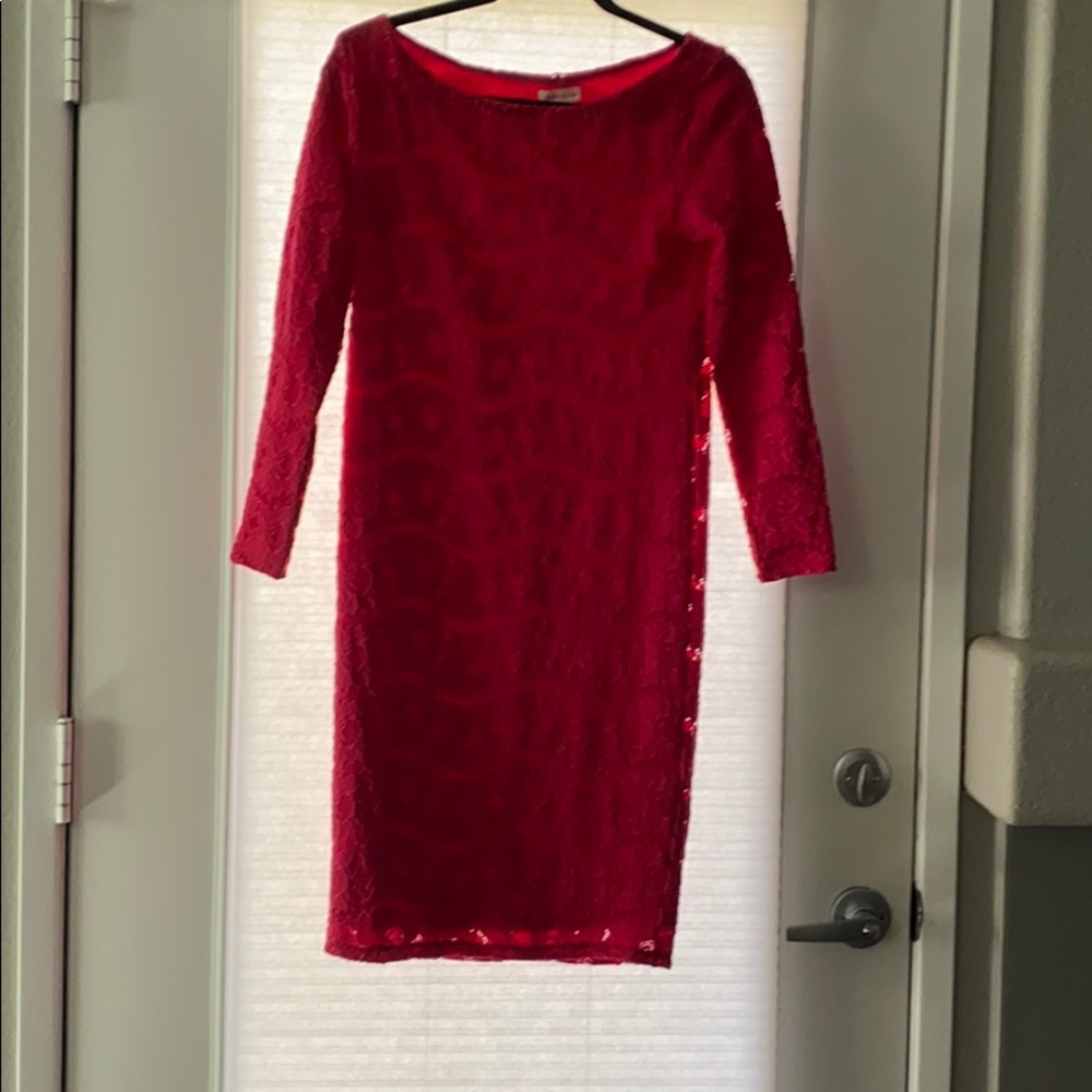 Pink Ingrid & Isabell maternity dress!